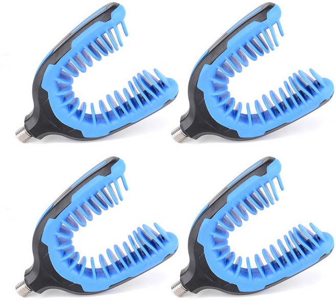 Hirisi 잉어 낚싯대 나머지 머리 낚시 경보 및 버즈 바 홀더 액세서리 AC131에 대 한 고무 그리퍼