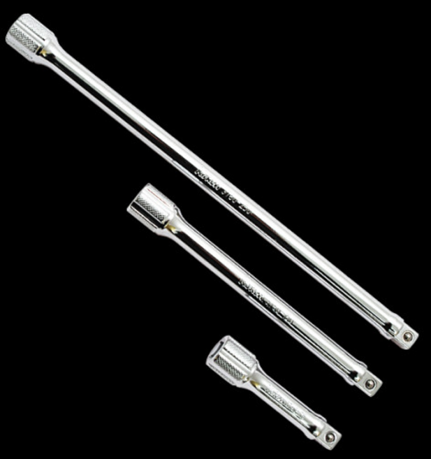 일본산 코켄 연결대 1/2인치 길이선택 복스연결 익스텐션바 연장대 아답타, 1/2인치 X 250mm, 1개