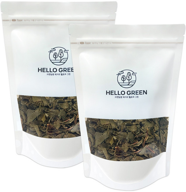 헬로우그린 국산 녹차 어린잎 40g(팩), 2개, 40g, 1개입