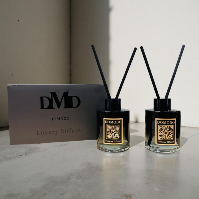 도모도 베이직 디퓨저 방향제 1+1 세트 탈취제 효과, 2개, 150ml, 미스 오드 블루밍(디올type)