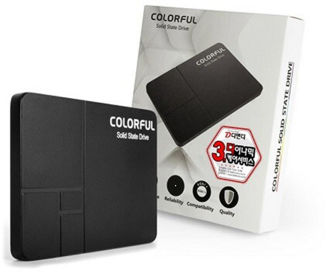 (Colorful) SL500 SATA 디앤디컴 (512GB), 512GB