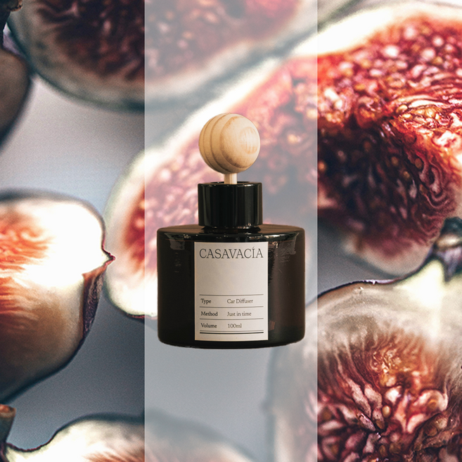 카사바시아 럭셔리 차량용 방향제 디퓨저 자동차 차량, 1개, 휘그티