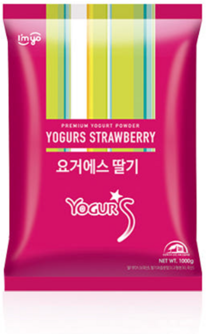 아임요 요거에스 파우더 딸기, 1kg, 1개입, 4개
