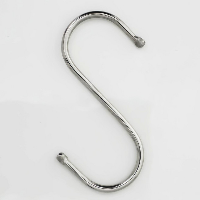 S고리 S자 고리 에스 후크 걸이 다용도 스텐, 특대, 10개