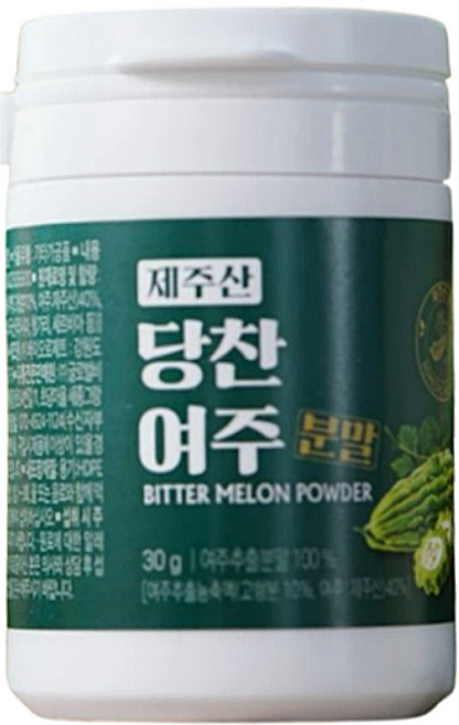 지비엠에스 제주산 당찬여주 분말, 30g, 5개