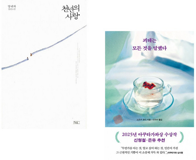 (양귀자) 천년의 사랑 + (스즈키 유이) 괴테는 모든 것을 말했다 (전2권)