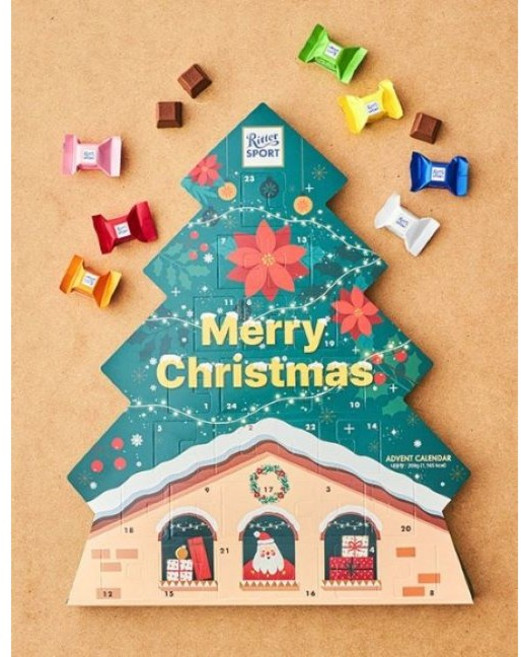 리터스포트 어드밴트캘린더 트리 초콜릿, 208g, 1개