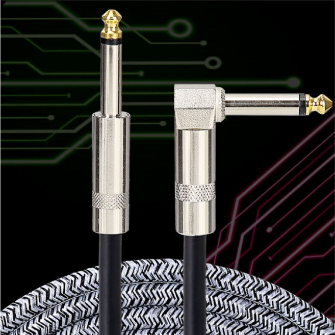 기타 케이블 기타잭 일렉 베이스 전자 어쿠스틱 3M, 1개