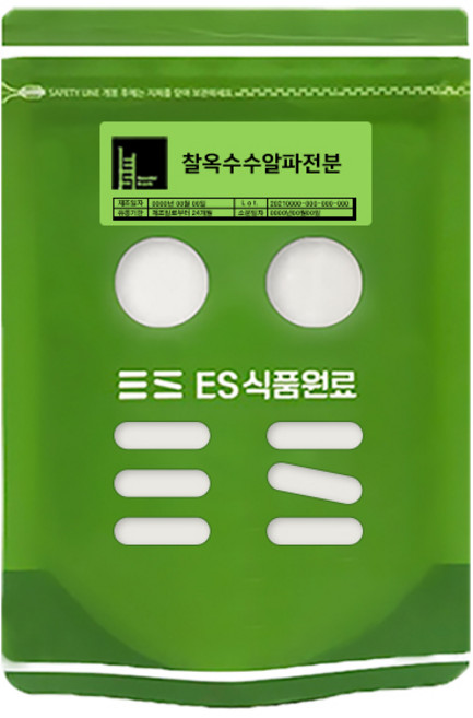 찰옥수수알파전분, 1개, 5kg