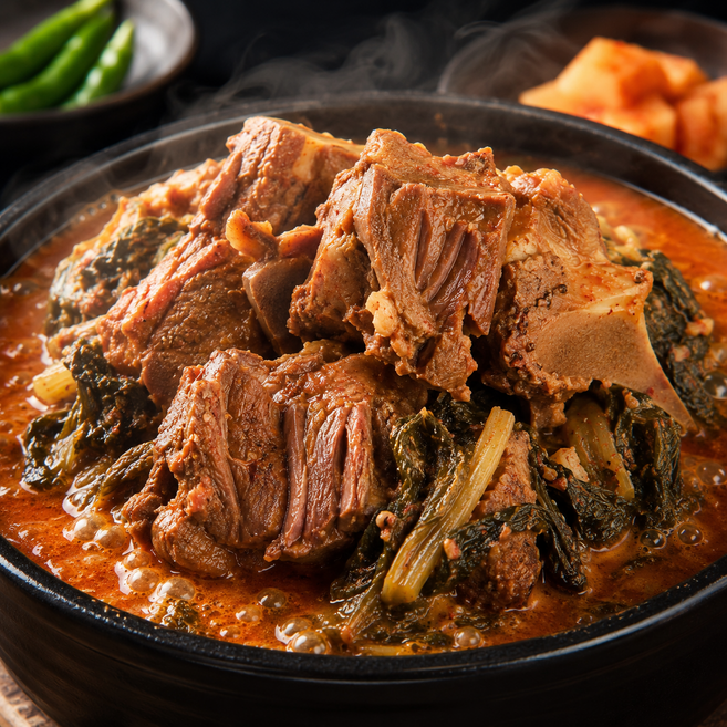 신선생활 간편조리 국내산 돼지등뼈 뼈해장국 감자탕 1kg, 10개