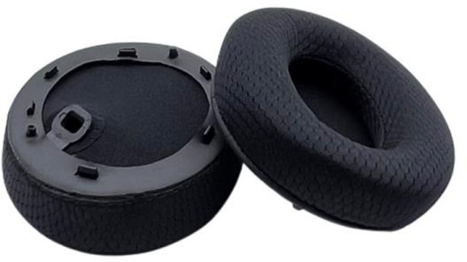 1+1 호환용품 소프트 단백질 가죽 메모리 폼 쿠션 교체 WH-1000XM4, [03] Black Mesh