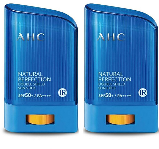 AHC 내추럴 퍼펙션 더블 쉴드 선스틱 14 g + 22g SPF50+ PA++++, 2개