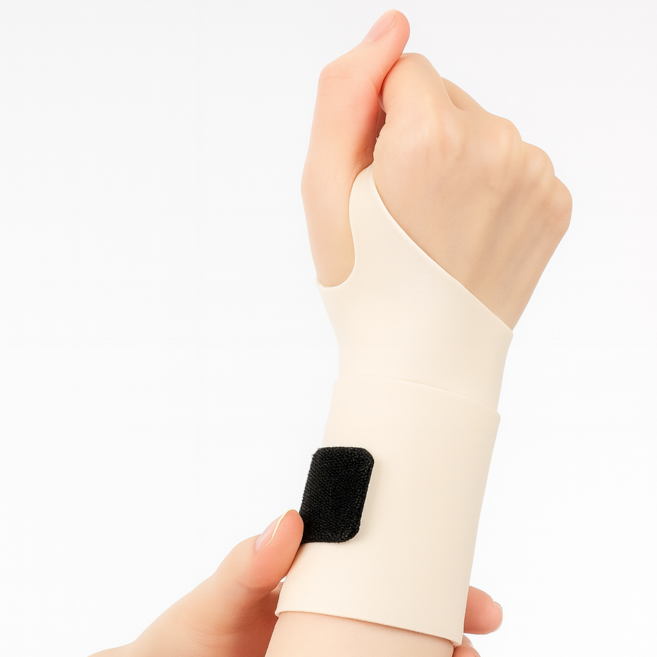 1+1 초경량 손목보호대 고탄력 아대, 4개