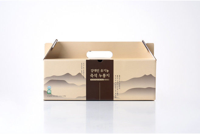 [우리원] 강대인 유기농 즉석 누룽지 600g(40g*15개), 1개, 600g