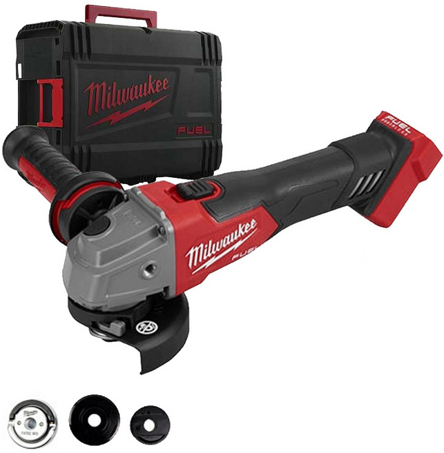 밀워키공식대리점 M18 BLSAG125X 18V 125mm 충전 미니 핸드 앵글 그라인더 무선 소형 연삭기 전기그라인더 베어툴, 1개