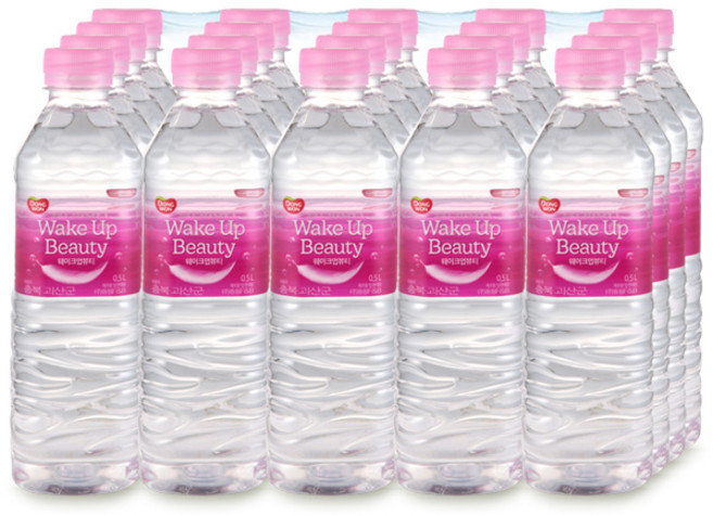 동원 웨이크업뷰티 생수, 500ml, 20개