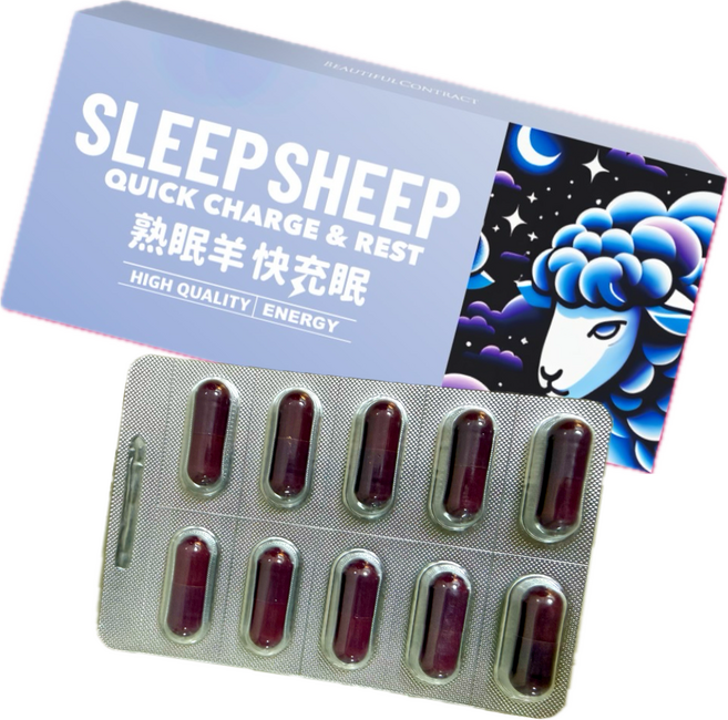 SLEEP SHEEP 熟眠羊快充眠膠囊, 1個, 熟眠羊 10顆5天份, 1份