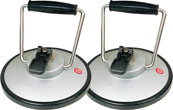 금성 압축기 KS708(1조=2개) 흡착기 유리흡착기 흡착력120kg 유압기 유리공구 탱크툴 유리압착기 유리운반, 2개