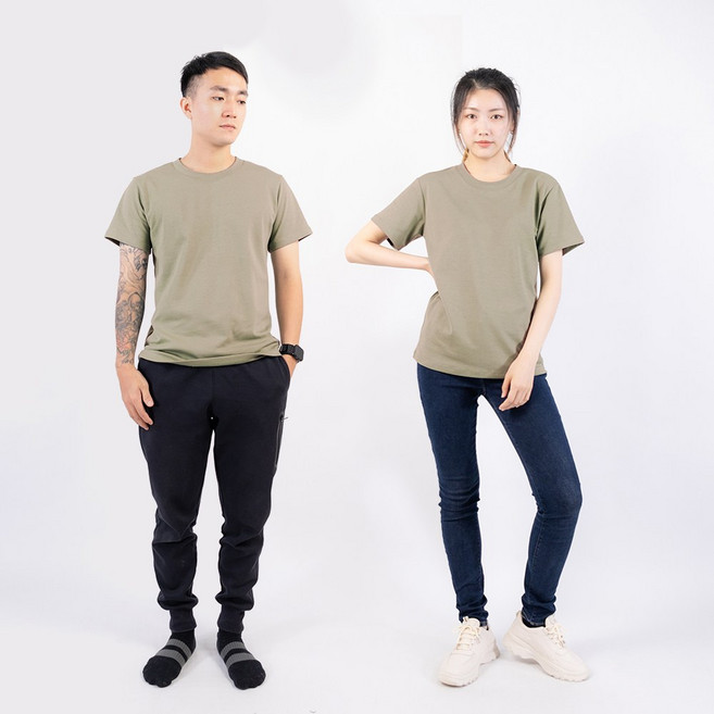 DryPRO 空氣機能衣 厚磅 中性版型 (台灣製造), 大地色