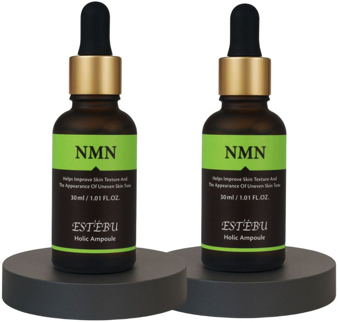 에스떼뷰 눈가주름 팔자 저속노화 안티에이징 NMN 슬로우에이징 앰플 30ml, 2개, 30g