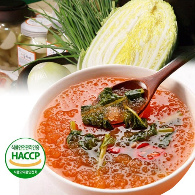 우리존 열우물 열무 물김치 2.25kg(450gx5팩)/맛있는 물김치 이정식품 해썹인증안전먹거리, 450g, 5개