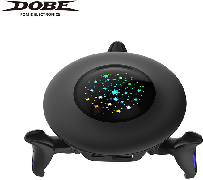 DOBE 遊戲控制器充電座 轉接器, 黑, 1個, DOBE NS2/NS/P3/P4/XSX圓形鍵鼠轉換器 TY-3879