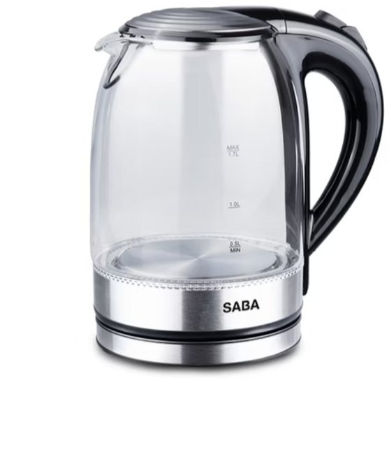 SABA SA-HK42 1.7L防爆玻璃快煮壺