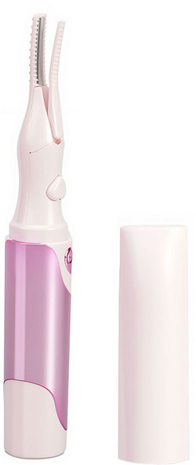 MOKIN 롱라스팅 속눈썹 고데기 전기 Type-C 충전식 히팅 뷰러 4단계 온도 감온변색 휴대용, 핑크