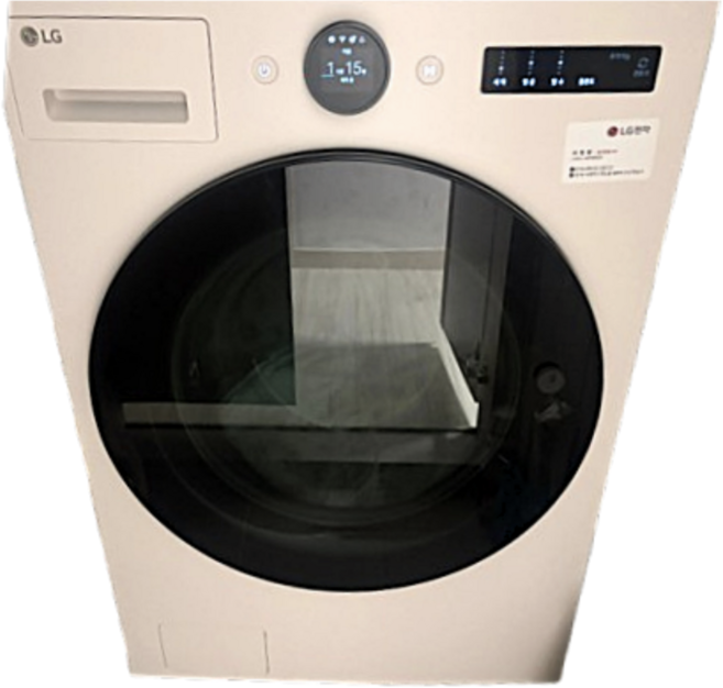 LG전자 25KG 1등급 드럼 세탁기 트롬 오브제컬렉션 FX25EAR 네이처 베이지