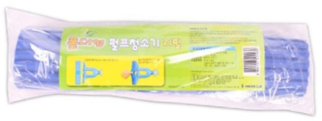 폴더형 펄프청소기 리필 밀대걸레 스펀지 물기제거 바닥청소 27cm 용품
