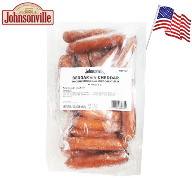 [싱싱냉동마트]쟌슨빌 베다체다 소시지 1670g×, 1.67kg, 2개