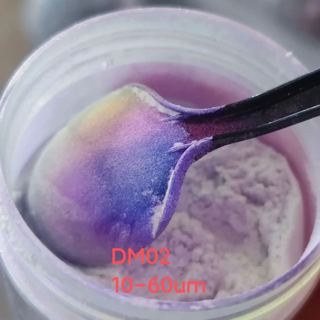 25g/봉지 간섭 카멜레온 펄 안료 파우더 변색 자동차 페인트, 01 CHINA, 12 아이보리