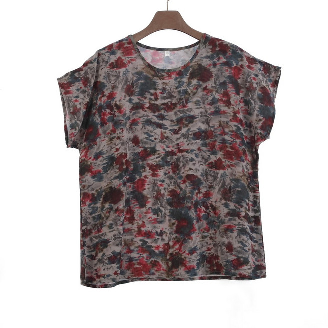 (인견총각) 국산 풍기인견 여성 시원한 반팔티셔츠 1p