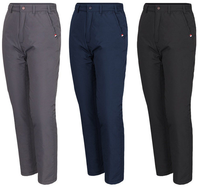 겨울 오토바이방한바지 바이크 라이딩 보온 방풍 방수 빅사이즈, 블랙