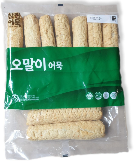 부산어묵 삼진어묵 오말이900g 10개입, 1개, 900g