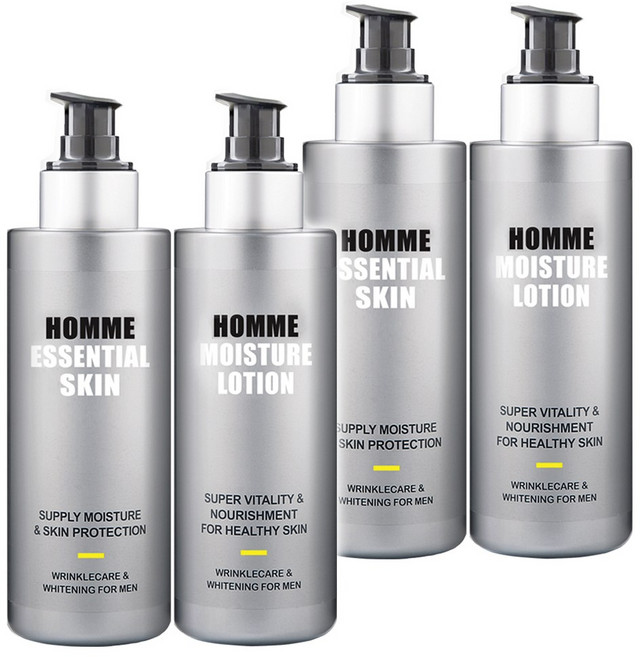 남성화장품 2종(남성스킨+남성로션)세트 / 참존nc1 퓨플 남성스킨로션 / 남성화장품 남자화장품 / 주름개선+미백 / 남자스킨 + 남자로션 2종 / 끈적이지않아요, 2세트