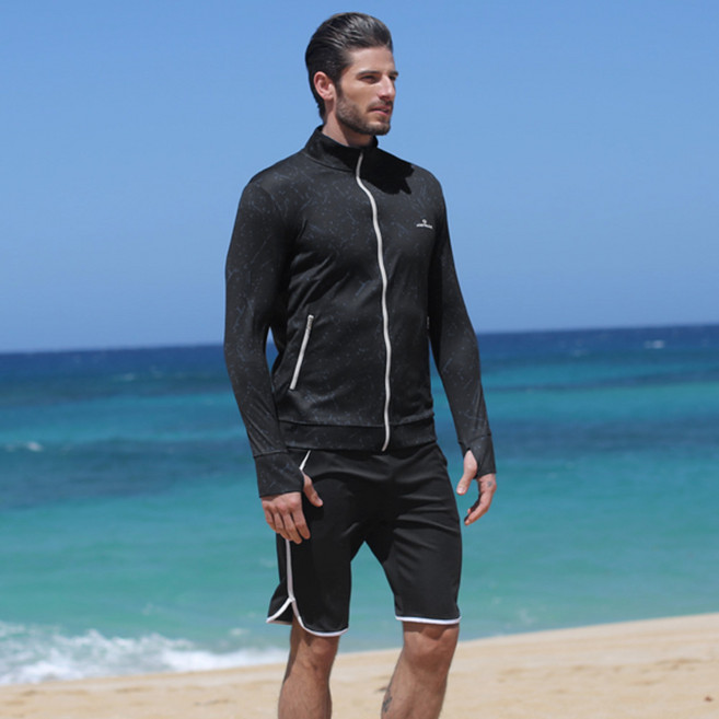 에어워크서프 남성래쉬가드세트(집업+보드숏)YAWe5033+YAWe4204