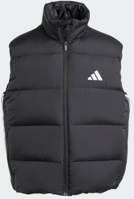 아디다스 오리털 패딩조끼 에센셜 3S 푸퍼 덕다운 베스트