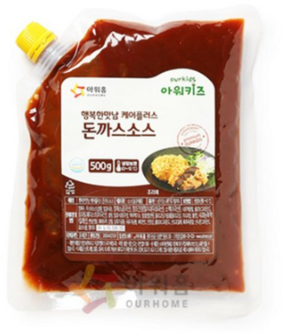 아워홈 아워키즈 돈까스소스, 돈까스소스 500g, 500g, 1개