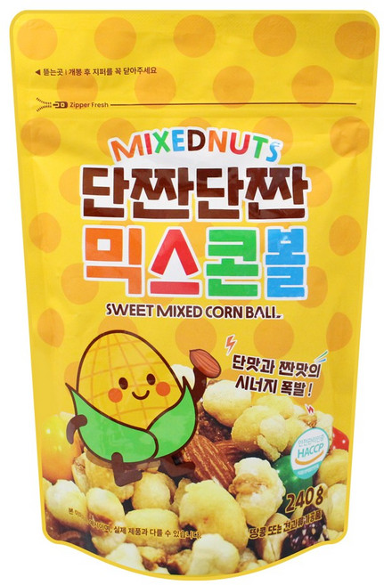 단짠단짠 믹스콘볼 믹스넛 240g (임박 26.05.17), 1개