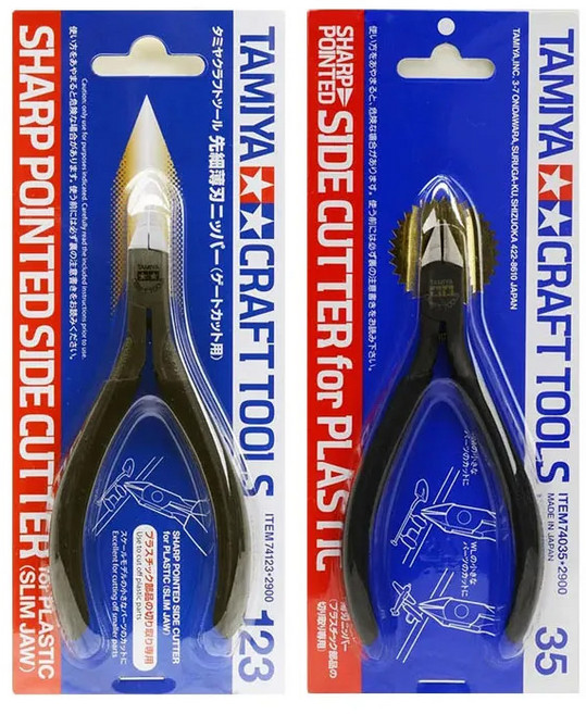 타미야 샤프포인트 사이드 커터 궁극니퍼 금딱지 양날 니퍼, TM-74035, 1개