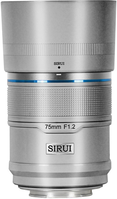 SIRUI 스나이퍼 렌즈 16mm F1.2 시리즈 APS-C 자동 초점 Fuji X 마운트 Sony E Nikon Z 카메라 용, 1개, 03 Silver