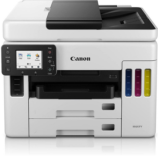 (캐논) GX7092 A4 정품 무한 잉크젯 복합기 [정품잉크포함 블랙3+컬러1세트] 호환비정품잉크아님 X