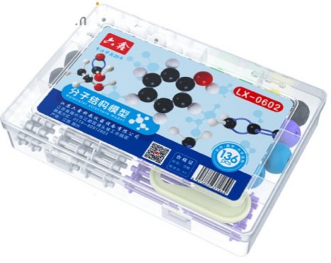 고등학교 화학결합 분자의세계 구조모형 교구세트 체결막대 물질수업 과학실습, 1세트