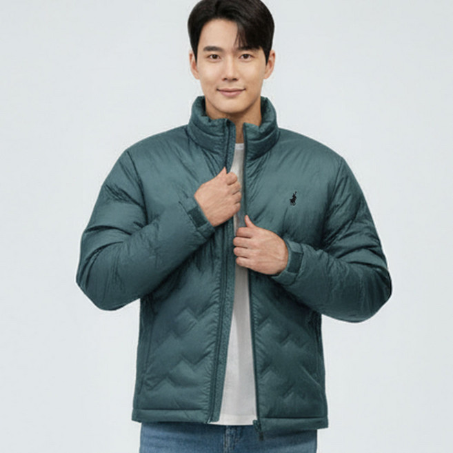 [빅히트 패션] 남성 데일리 경량패딩 점퍼 아우터 방한