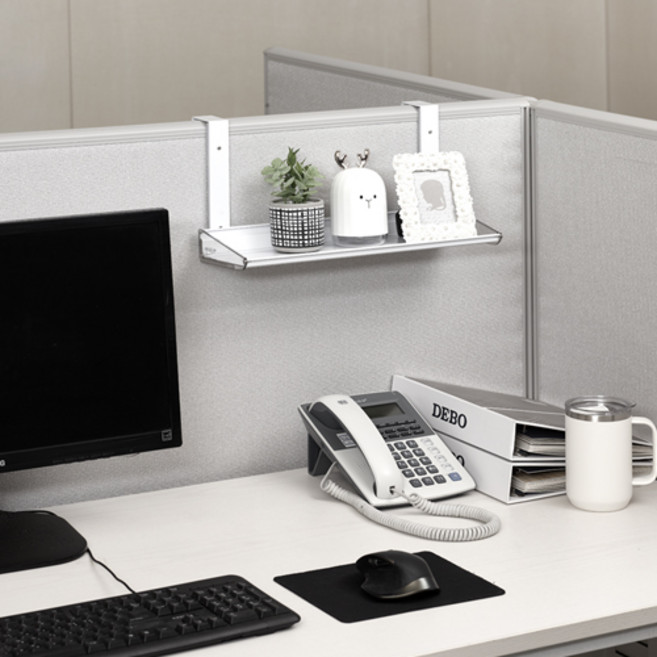 웰렉스 1단 파티션선반, PS200 (선반 20cm)