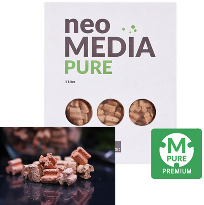 샘아쿠아 네오 프리미엄 미디어 퓨어 M 5L 정품 박스 / 중성 Neo 여과재, 1개