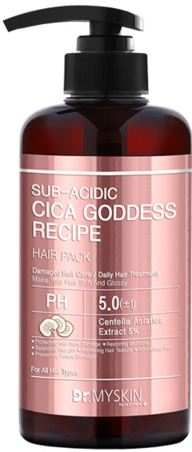 닥터마이스킨 약산성 시카 여신 레시피 헤어팩, 1개, 500g