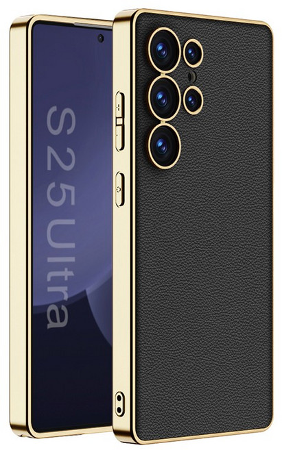 적용 갤럭시 S25울트라 케이스 가죽 TPU X SJK766