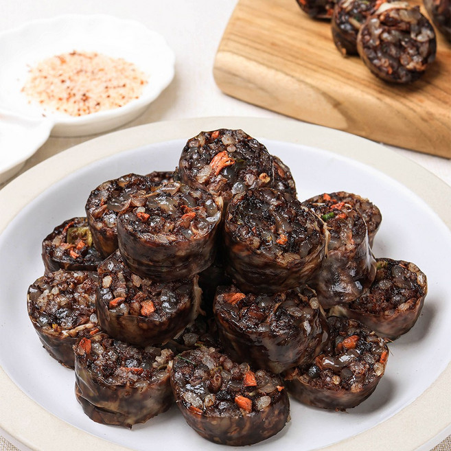 [전남생협]쫄깃하고 속이 꽉찬 토속피순대, 1개, 500g